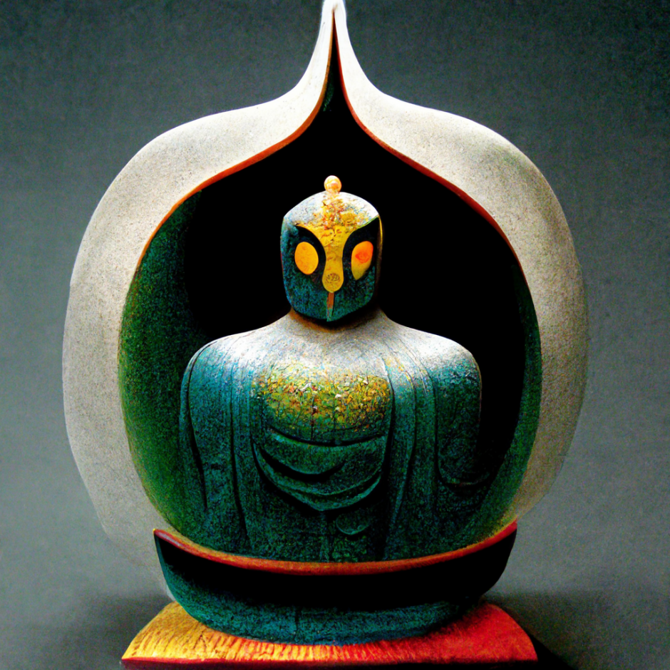 岡本太郎作風の仏像