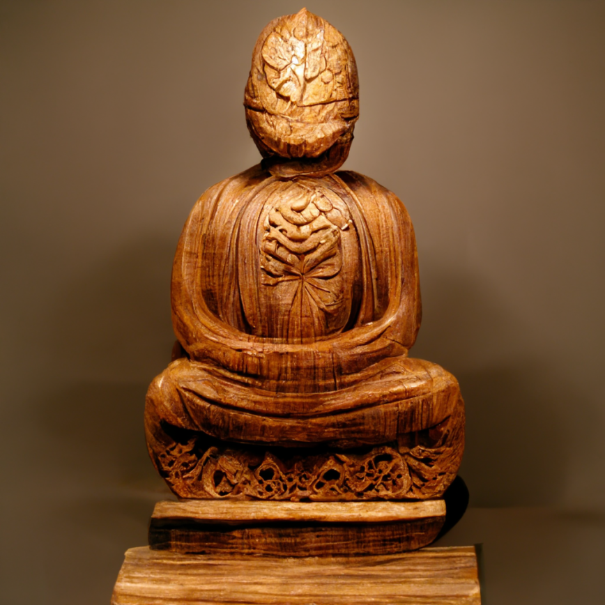 No.11 木の仏像A